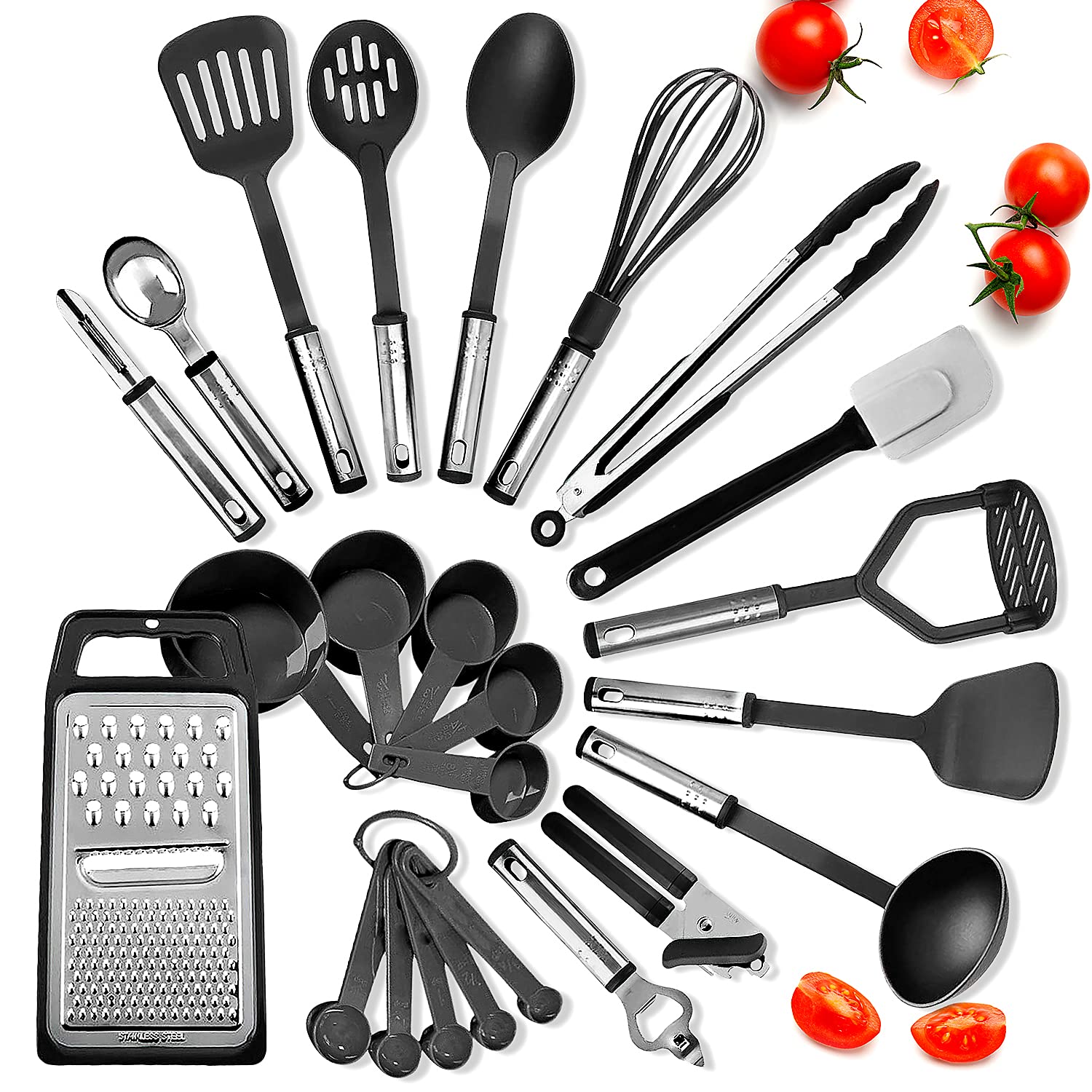EATEX 24-cup muffin pan closeup showing uniform cups and release