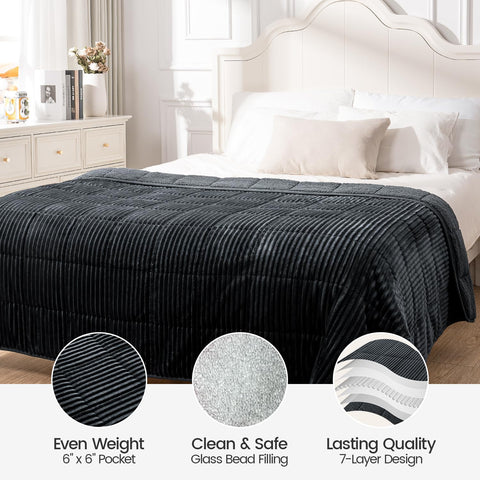 Eazfy Pro on a styled bed demonstrating restful bedroom comfort benefit