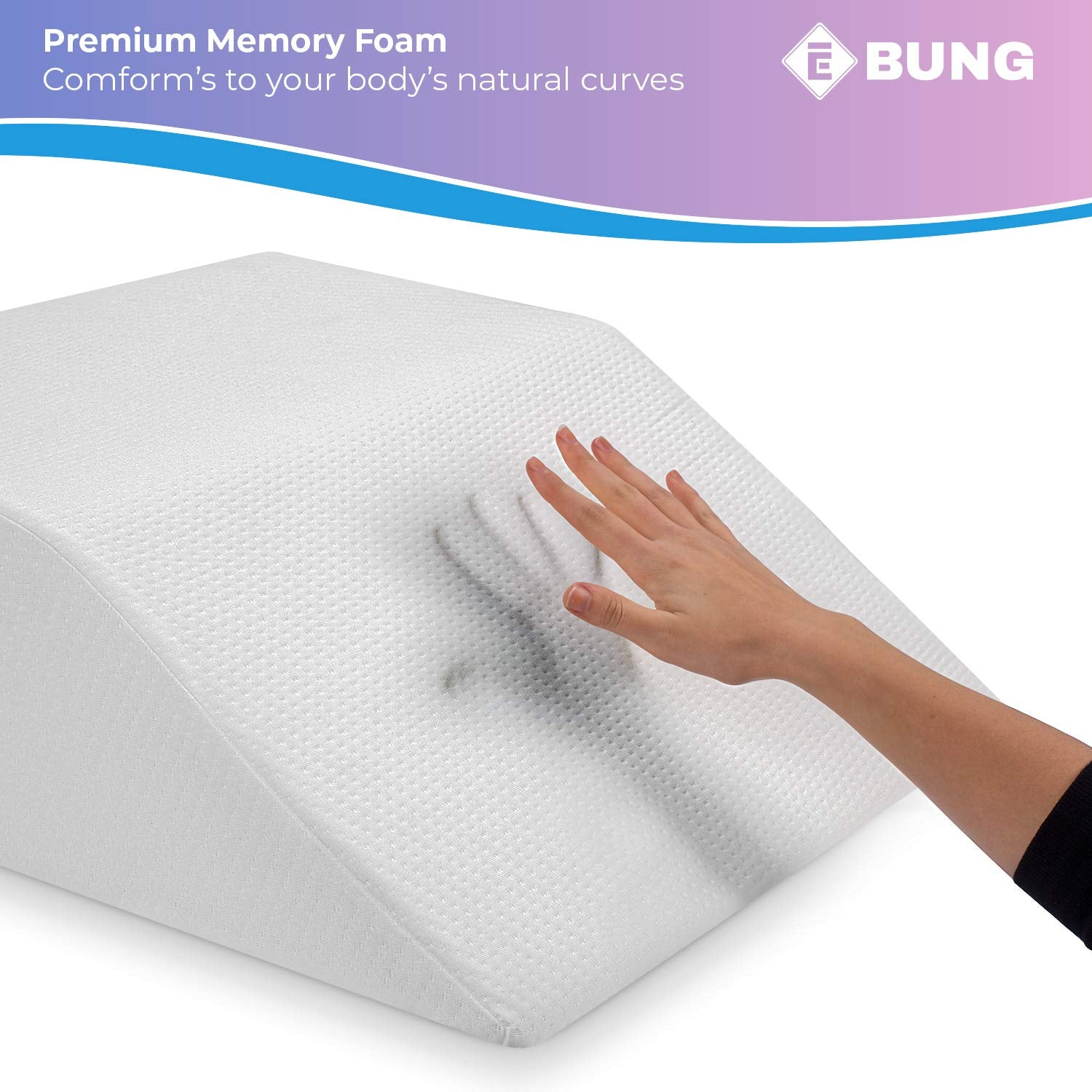 Ebung next to book showing compact size and portable convenience
