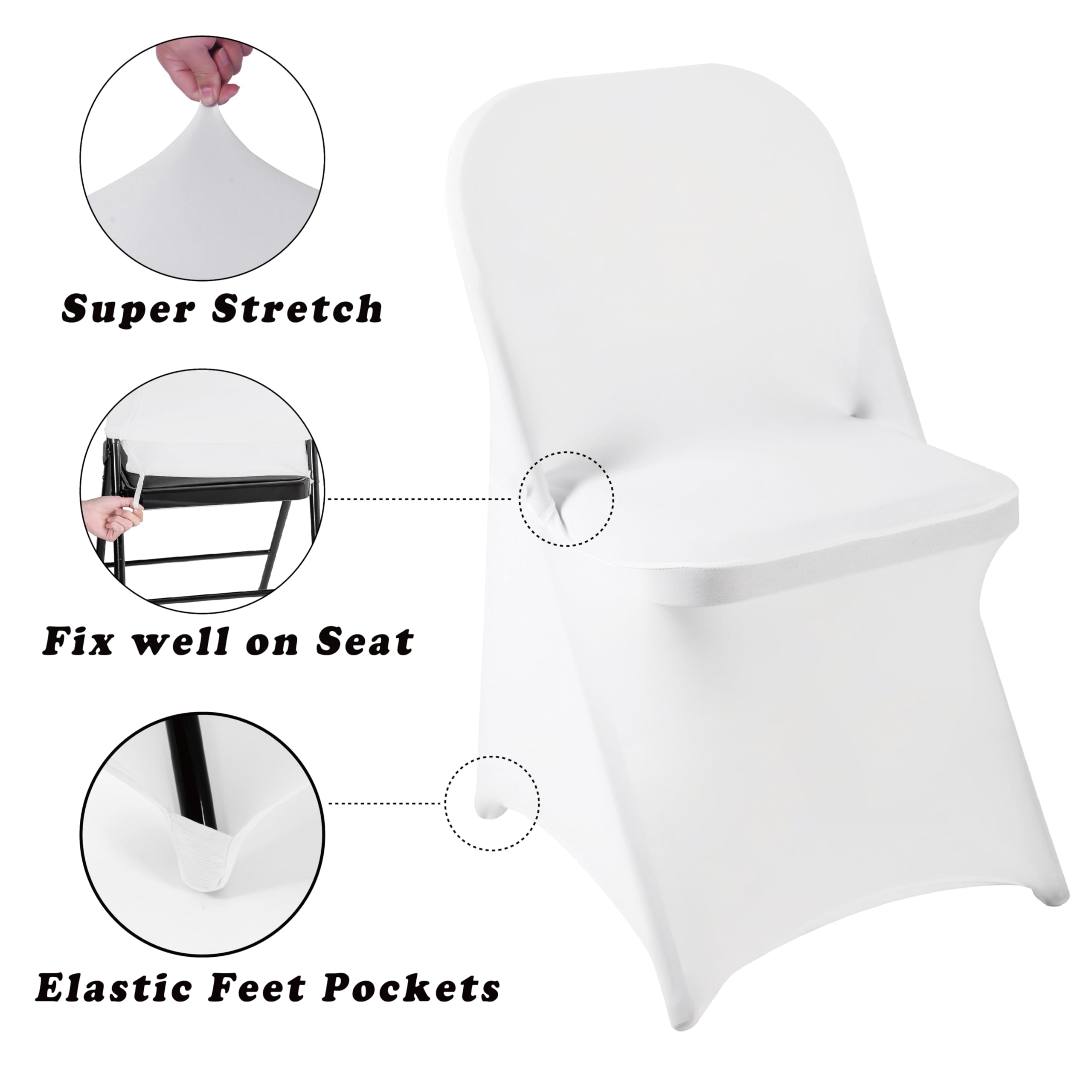 eccwai elastic foot pocket detail ensuring secure fit during use