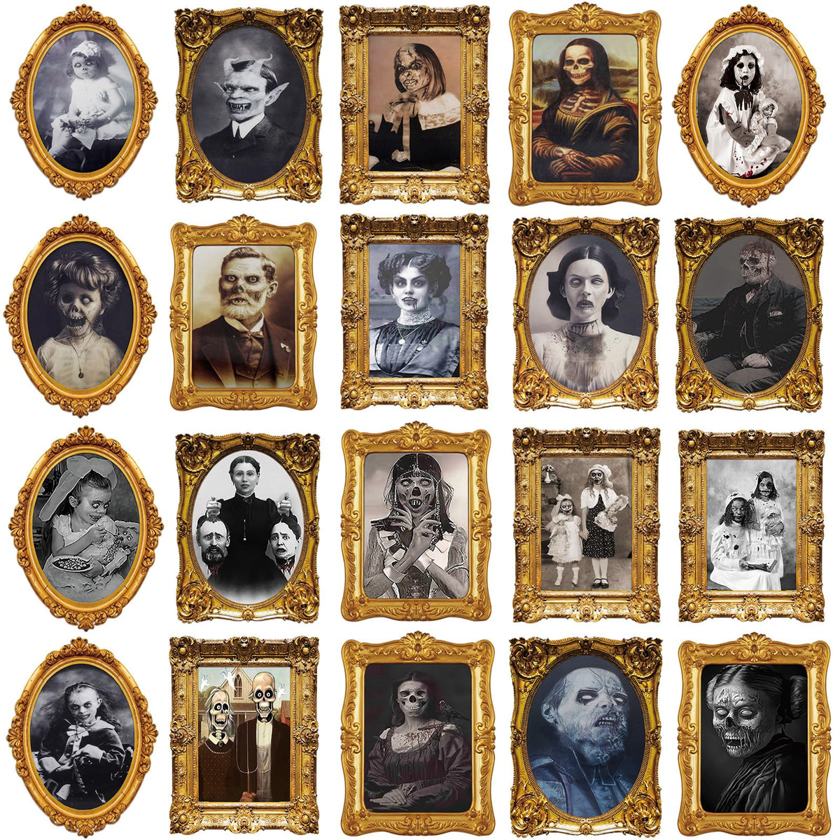 ECGER front view portrait showing vintage frame and scary reveal benefit