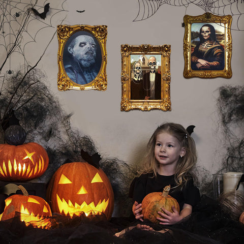 ECGER in-use hallway spook creating dramatic entrance scares for guests