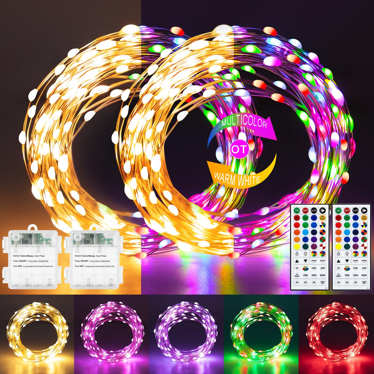 echosari front packaging showing two 66ft strands and benefits