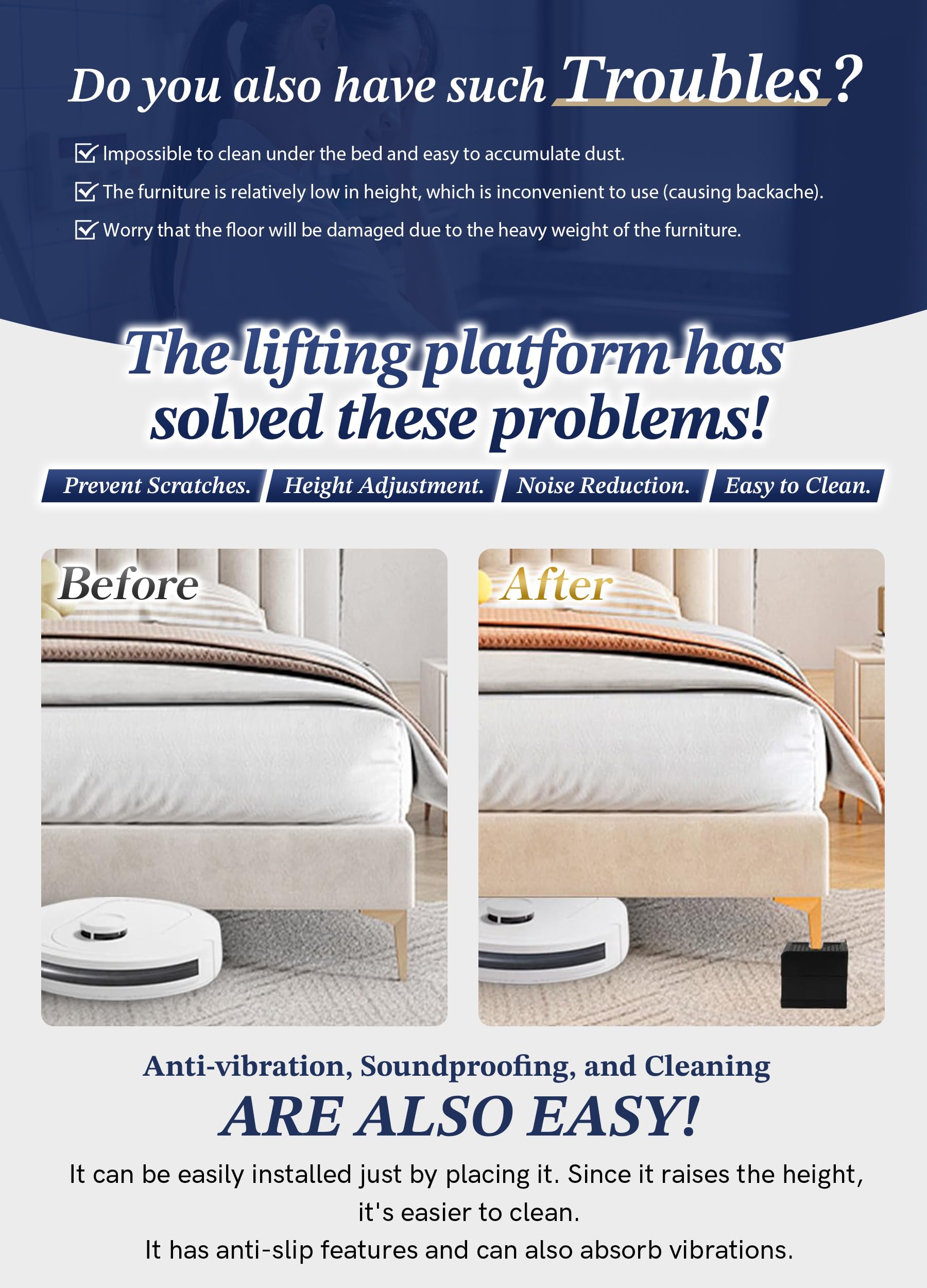 EclatBain L‑shaped profile side view showing flexible fit for different leg sizes