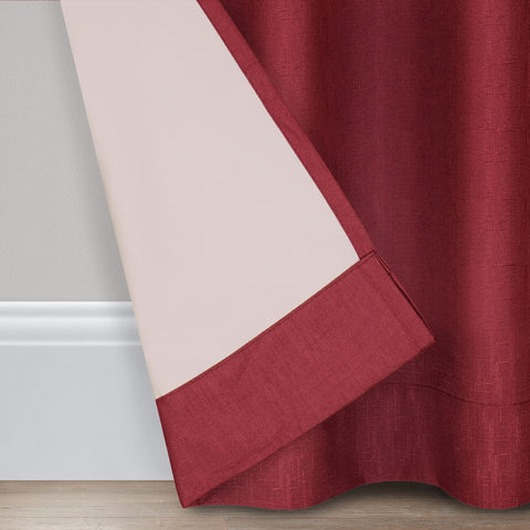 Eclipse fabric texture shot showing polyester drape and durable finish benefits