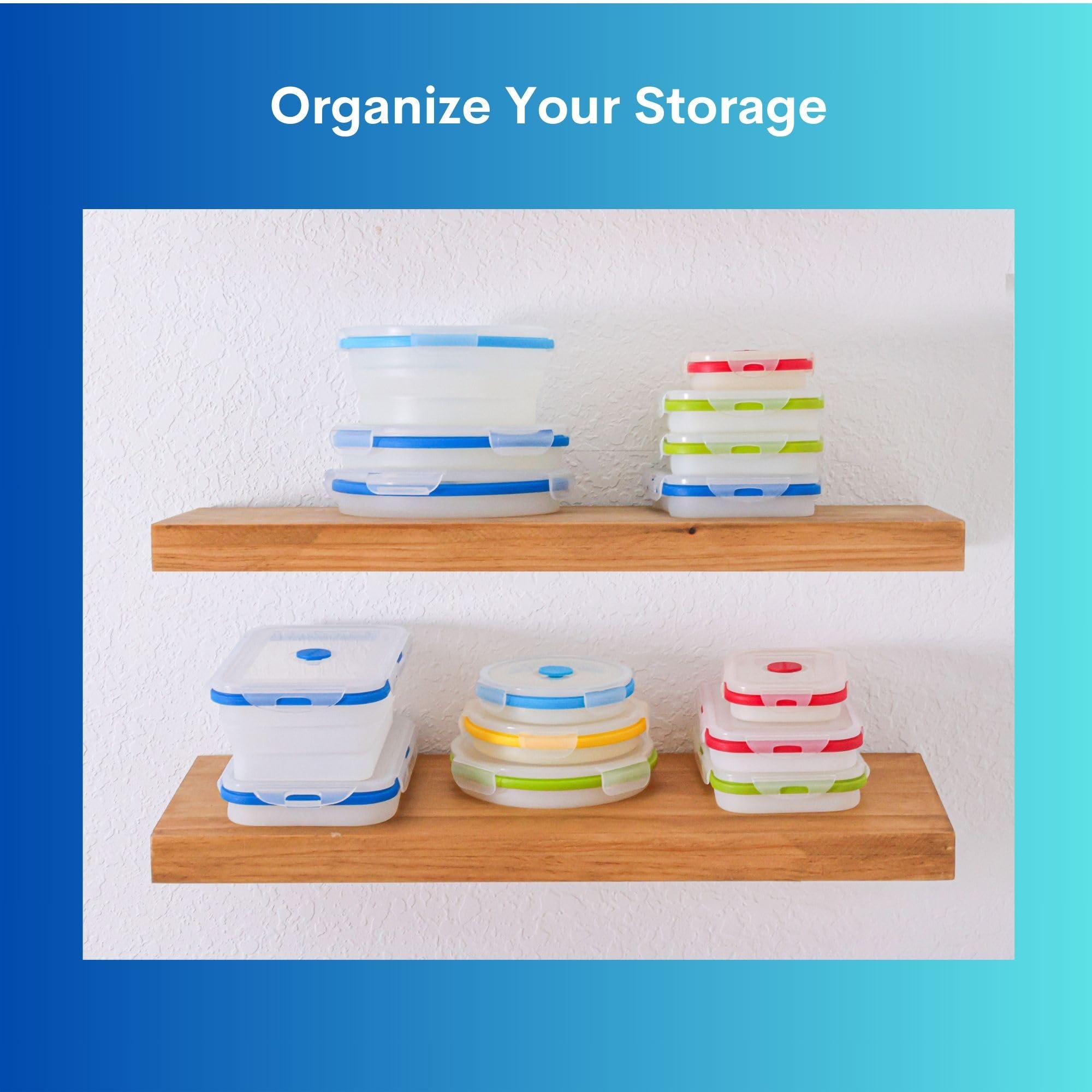 ECOBERI containers used for meal prep on kitchen counter efficiently