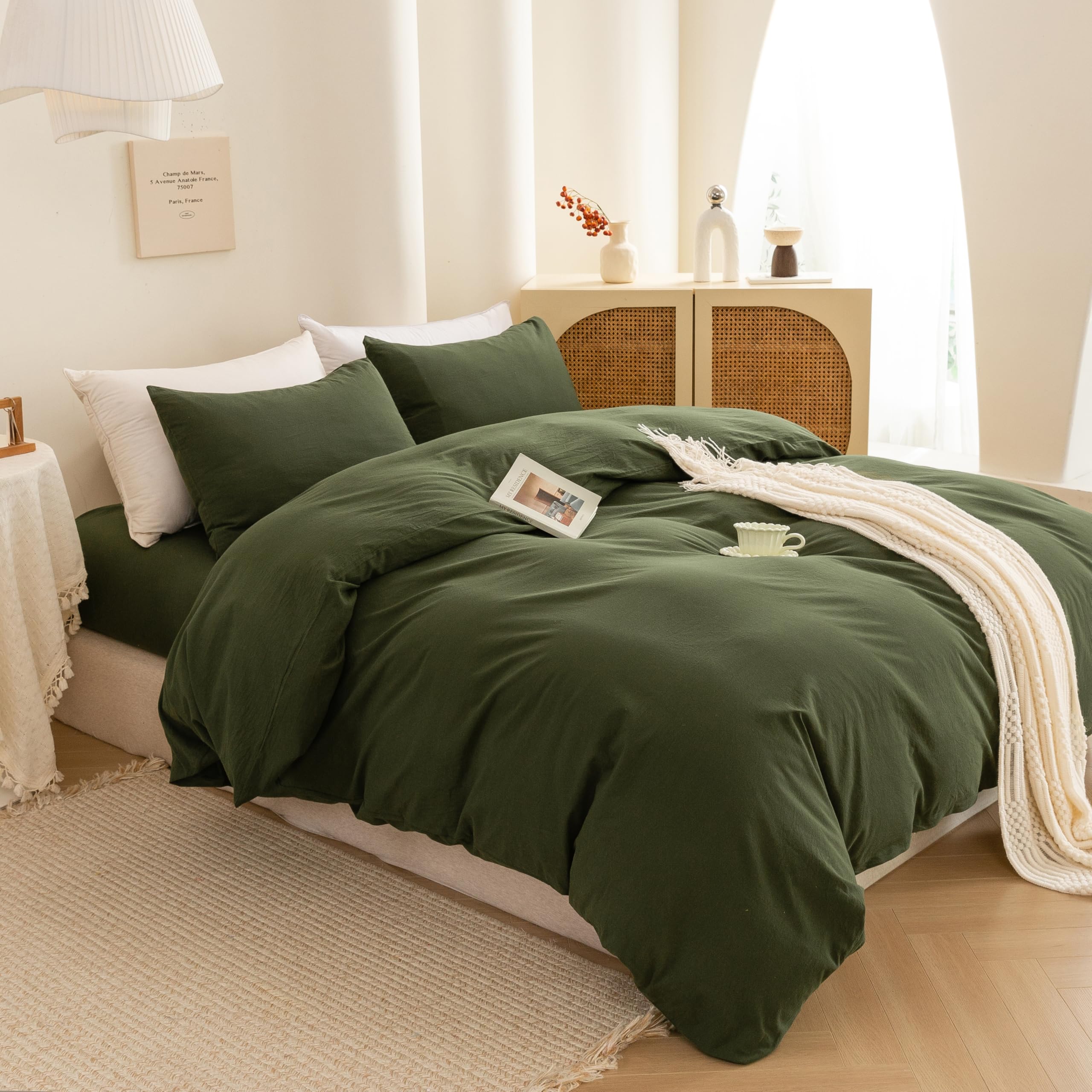 ECOCOTT two matching pillowcases laid flat demonstrating coordinated look and comfort