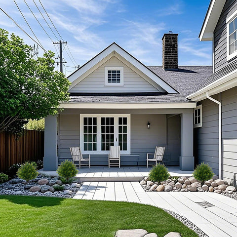 ECOLVANT placed on a front porch demonstrating entryway decoration benefit