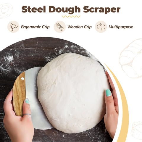 Ecomerr dough whisk and accessories demonstrating efficient mixing benefit