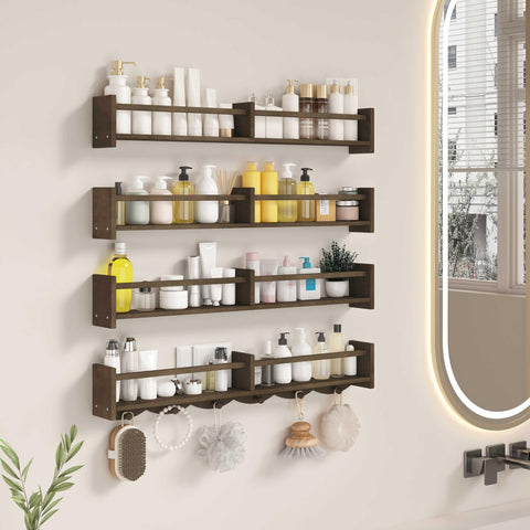ECOOCE styled nursery scene demonstrating cohesive décor and practical storage