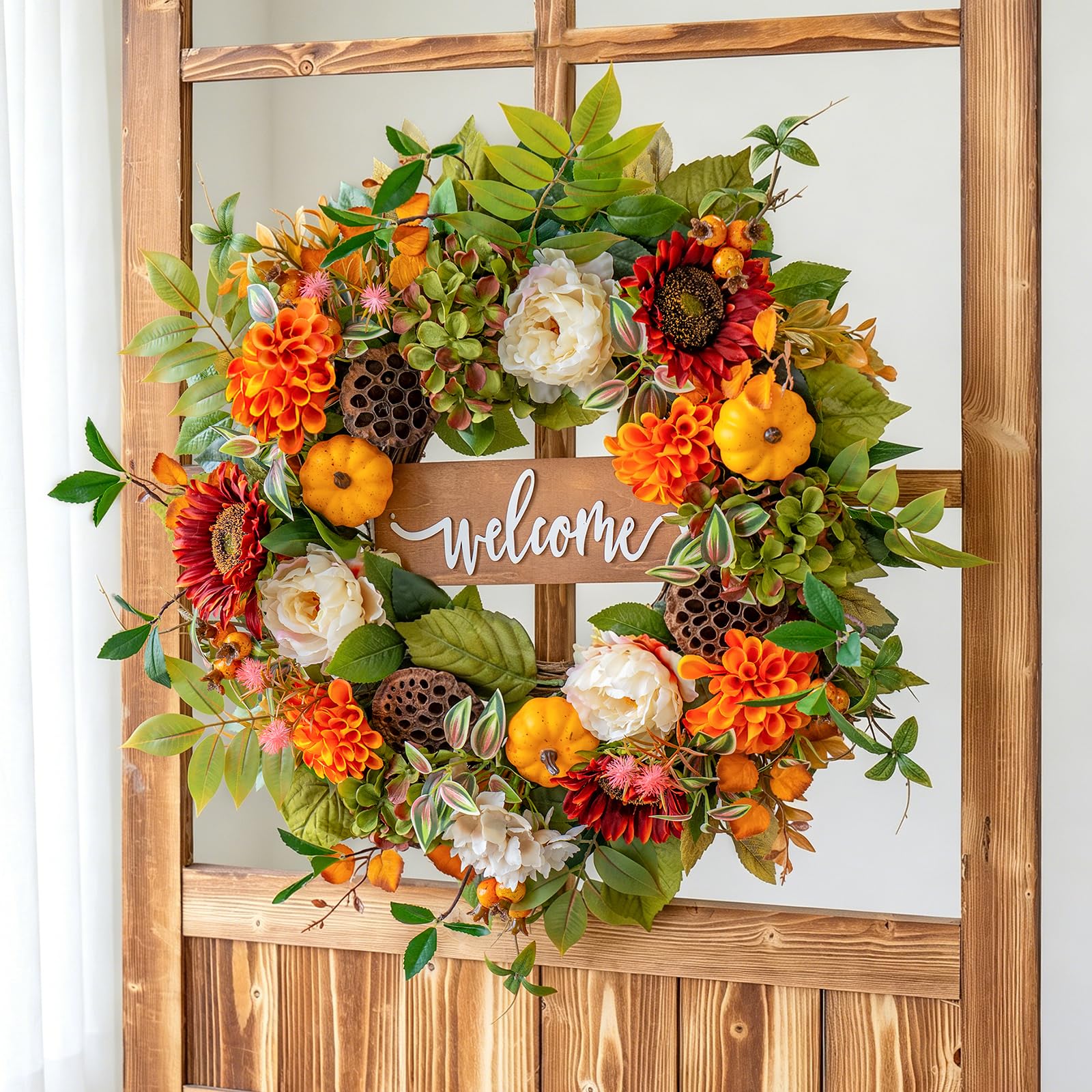 EcoRing packaged wreath ready for storage and reuse