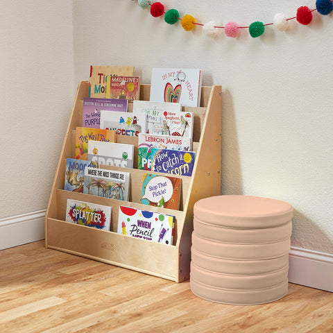ECR4Kids multiple color cushions showing color learning and visual appeal