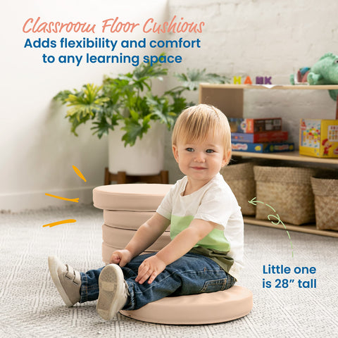 ECR4Kids foam edge detail showing soft cushioning for comfortable seating
