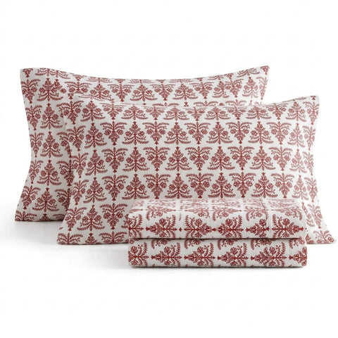 Eddie Bauer styled bedroom scene conveying cozy, outdoors-inspired comfort