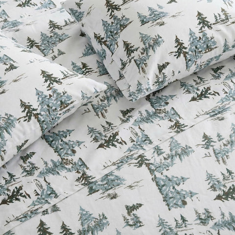 Eddie Bauer brushed flannel close-up showing soft texture benefit