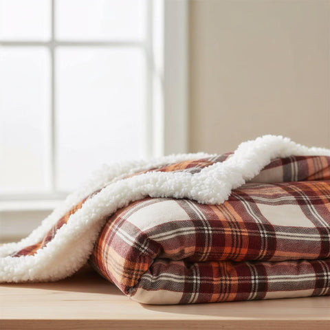 Eddie Bauer brushed fleece surface close-up offering smooth comfort and drape