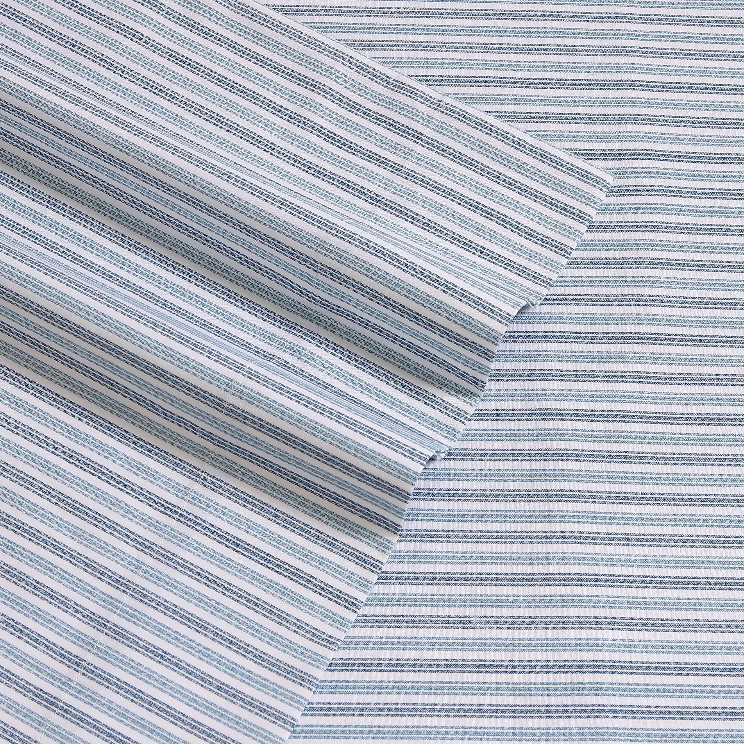 Eddie Bauer fabric weave close-up displaying percale texture for cool breathability