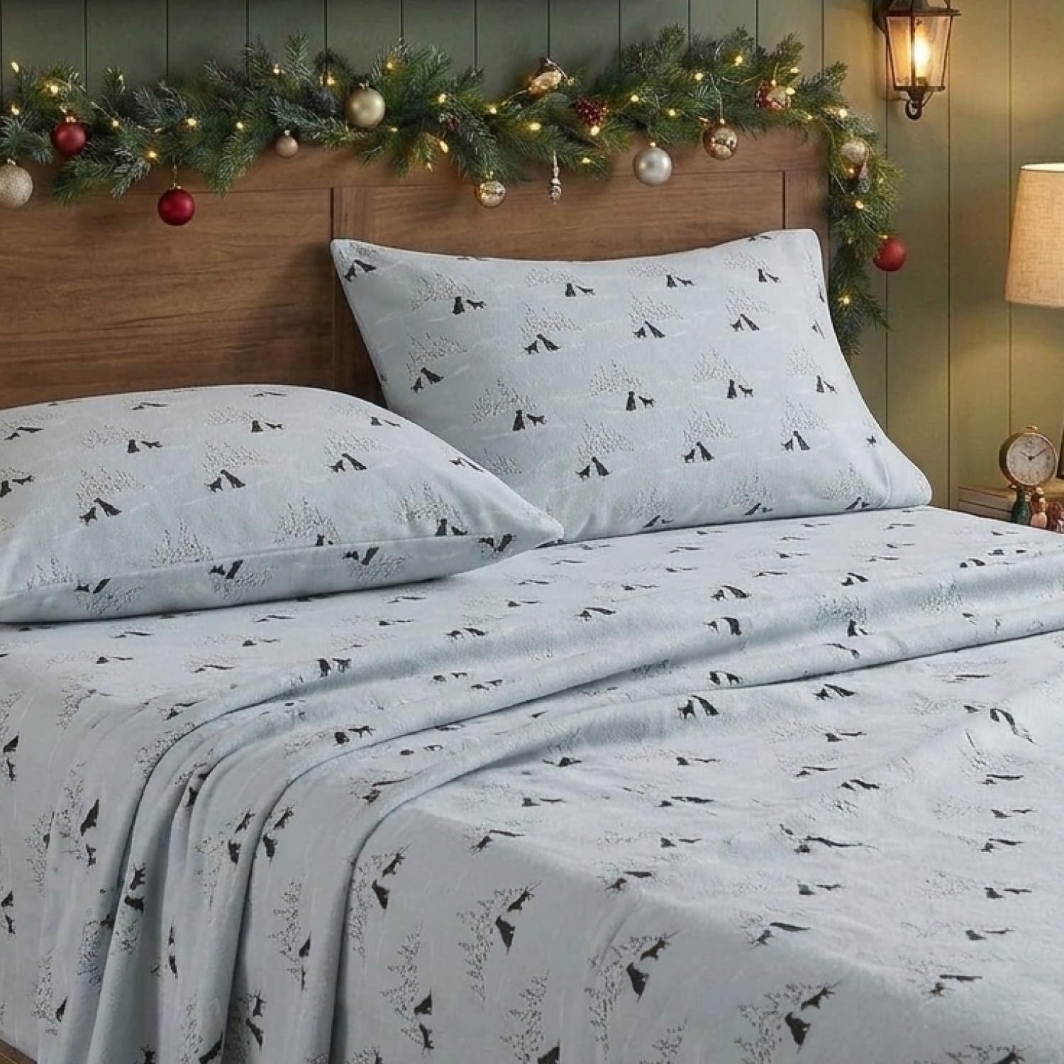 Eddie Bauer flat sheet folded to show scale and easy storage benefit