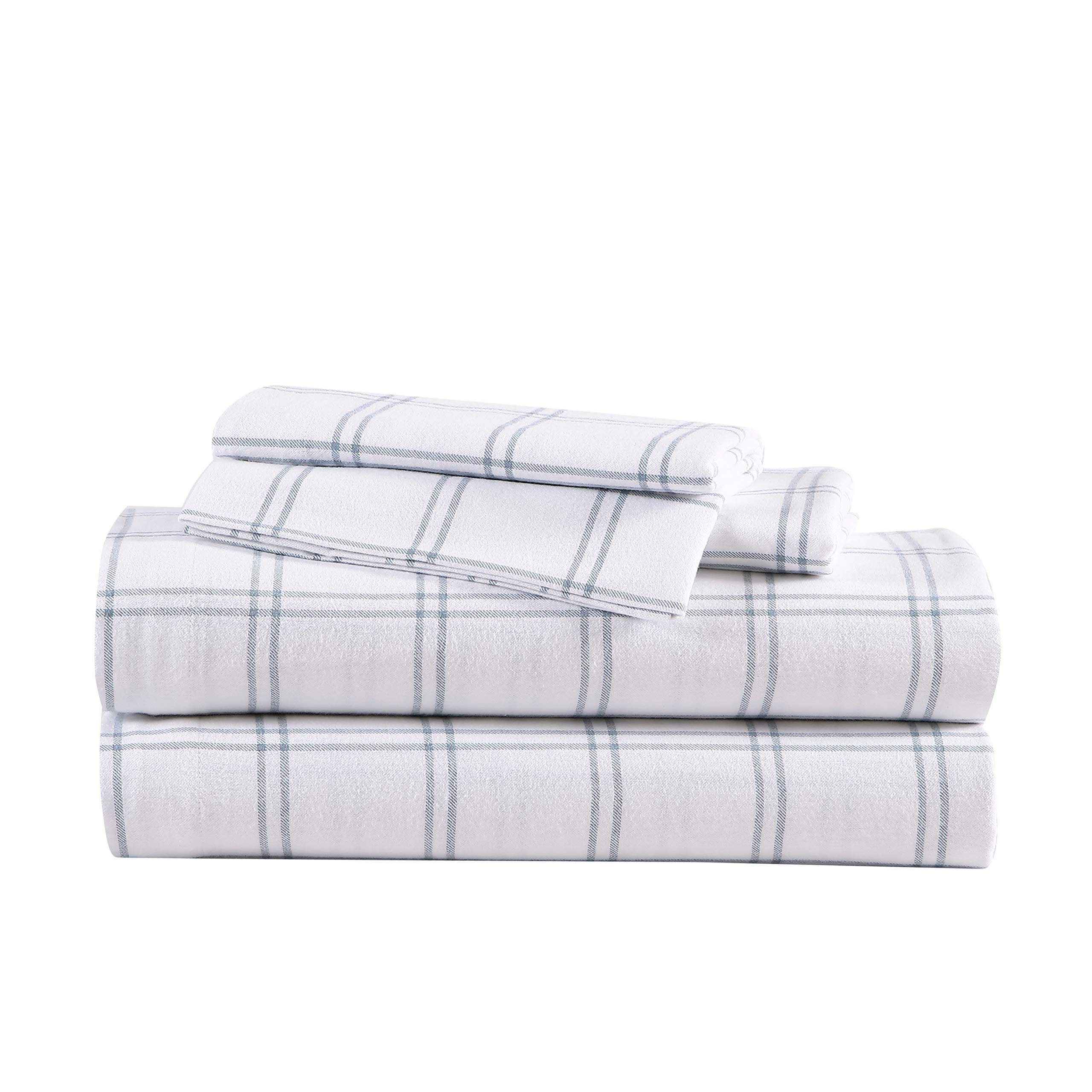 Eddie Bauer front packaging showing Westridge Plaid and product benefit of durable comfort