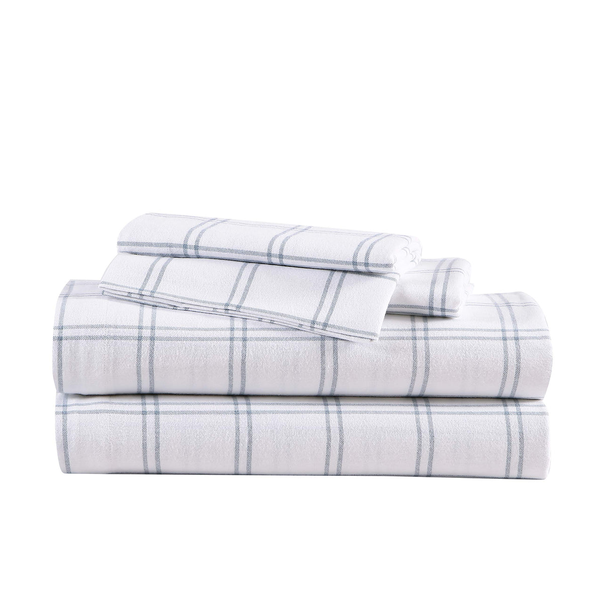 Eddie Bauer front packaging showing Westridge Plaid and product benefit of durable comfort