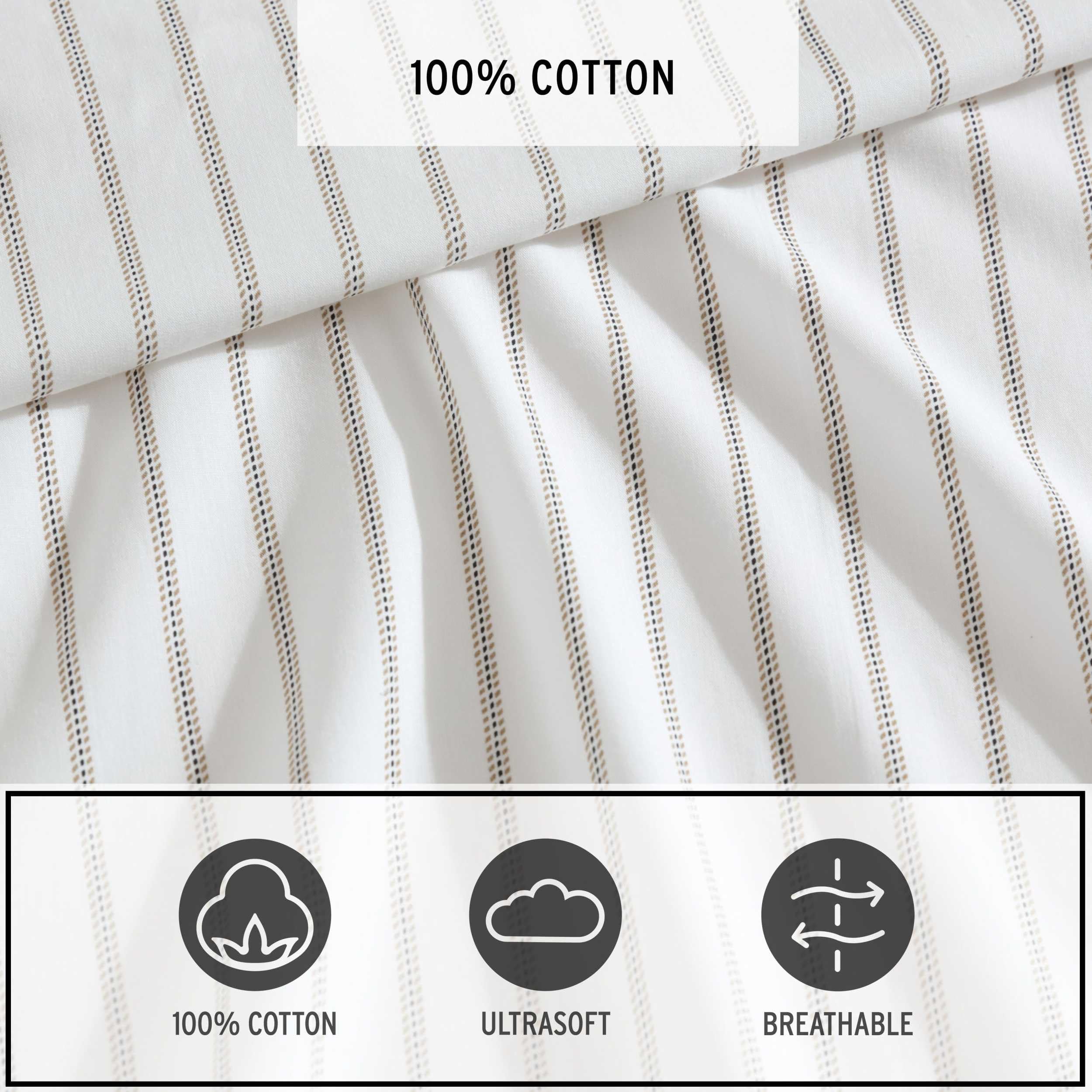 Eddie Bauer label and seam close-up showing construction quality and long-lasting finish