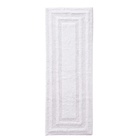 Eddie Bauer Logan bath runner front view showing color and clean lines, enhances decor