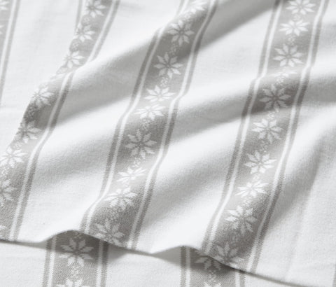 Eddie Bauer neatly folded sheet set in packaging ready for gifting or storage
