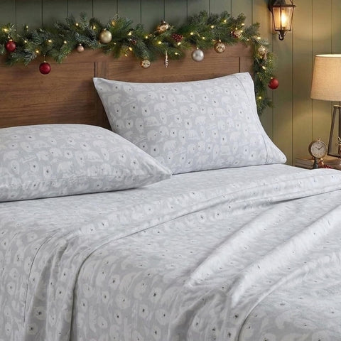 Eddie Bauer two pillowcases flat lay with neat stitching and finish