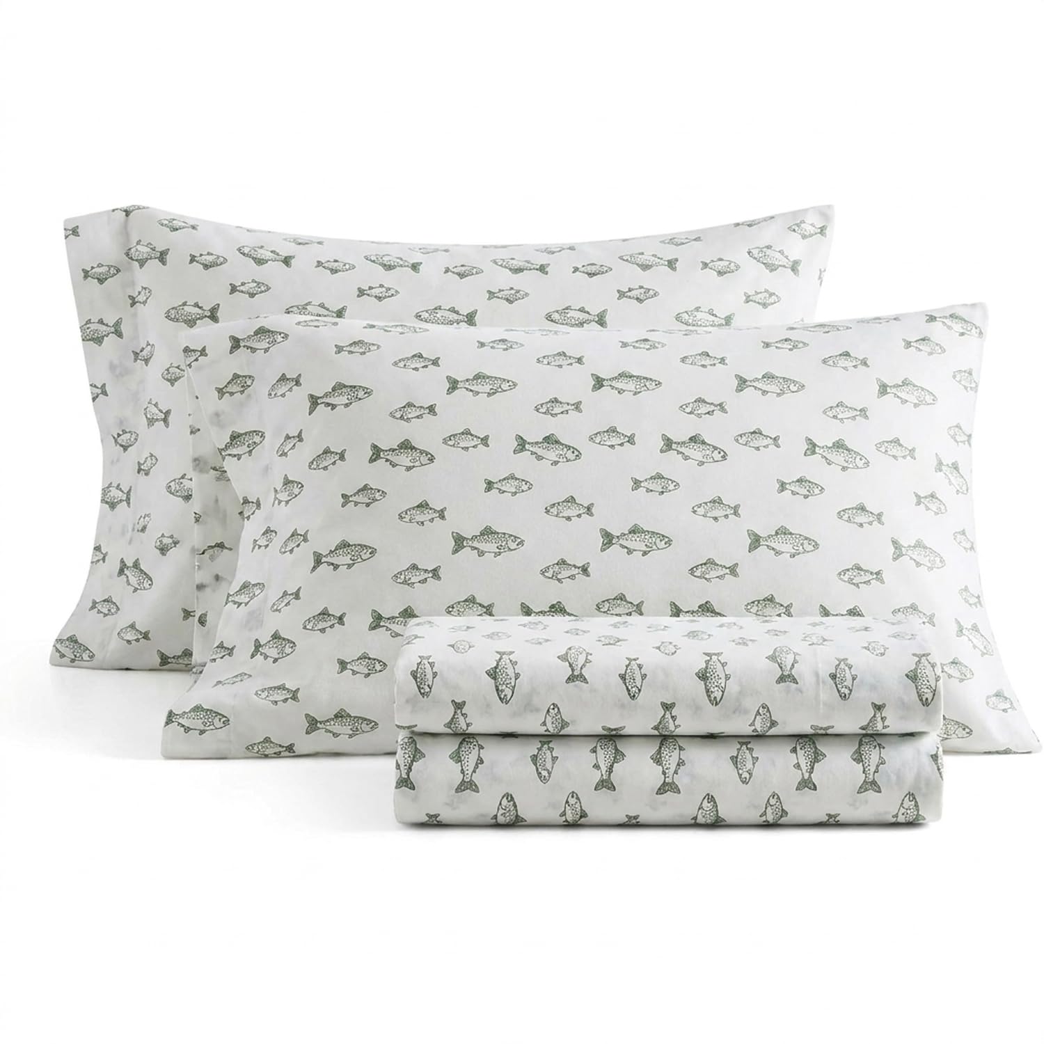 Eddie Bauer hand pressing fabric to show plush nap and immediate comfortable feel