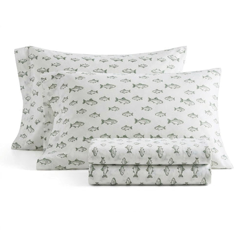 Eddie Bauer hand pressing fabric to show plush nap and immediate comfortable feel