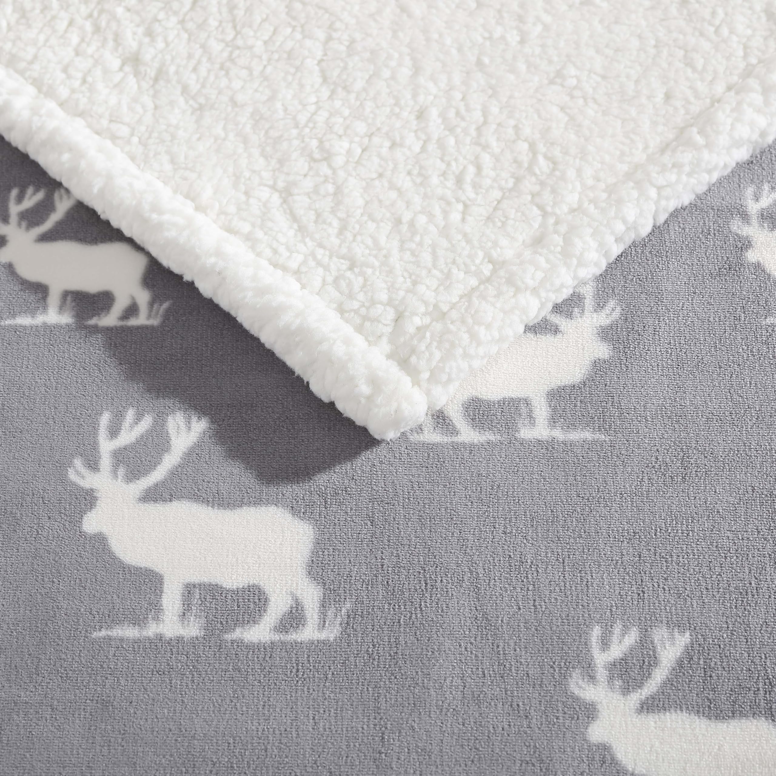 Eddie Bauer close-up of plush fleece texture highlighting softness and cozy touch