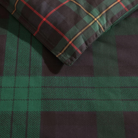 Eddie Bauer close-up of cotton weave showing soft breathable texture