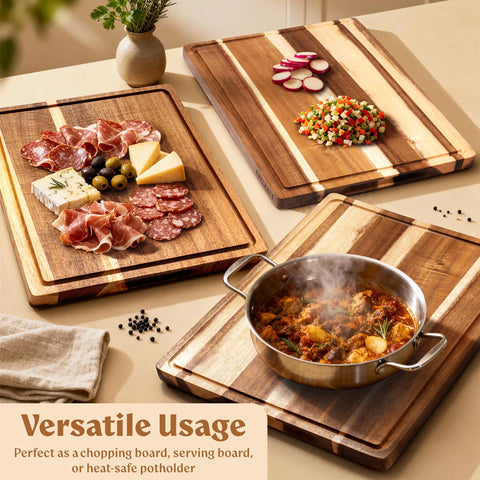 EDELHAUS serving charcuterie display demonstrating stylish presentation benefits