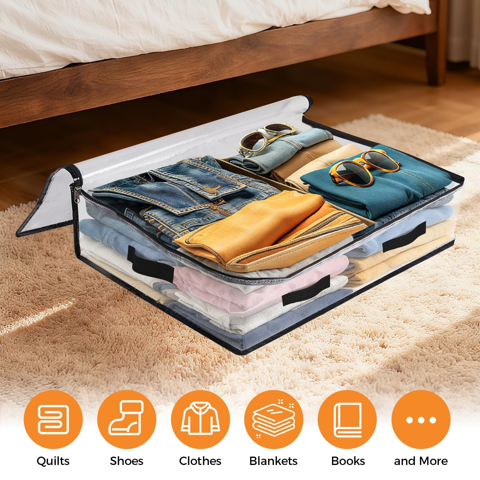 EdenDwell folded flat to save space when not in use and stored neatly