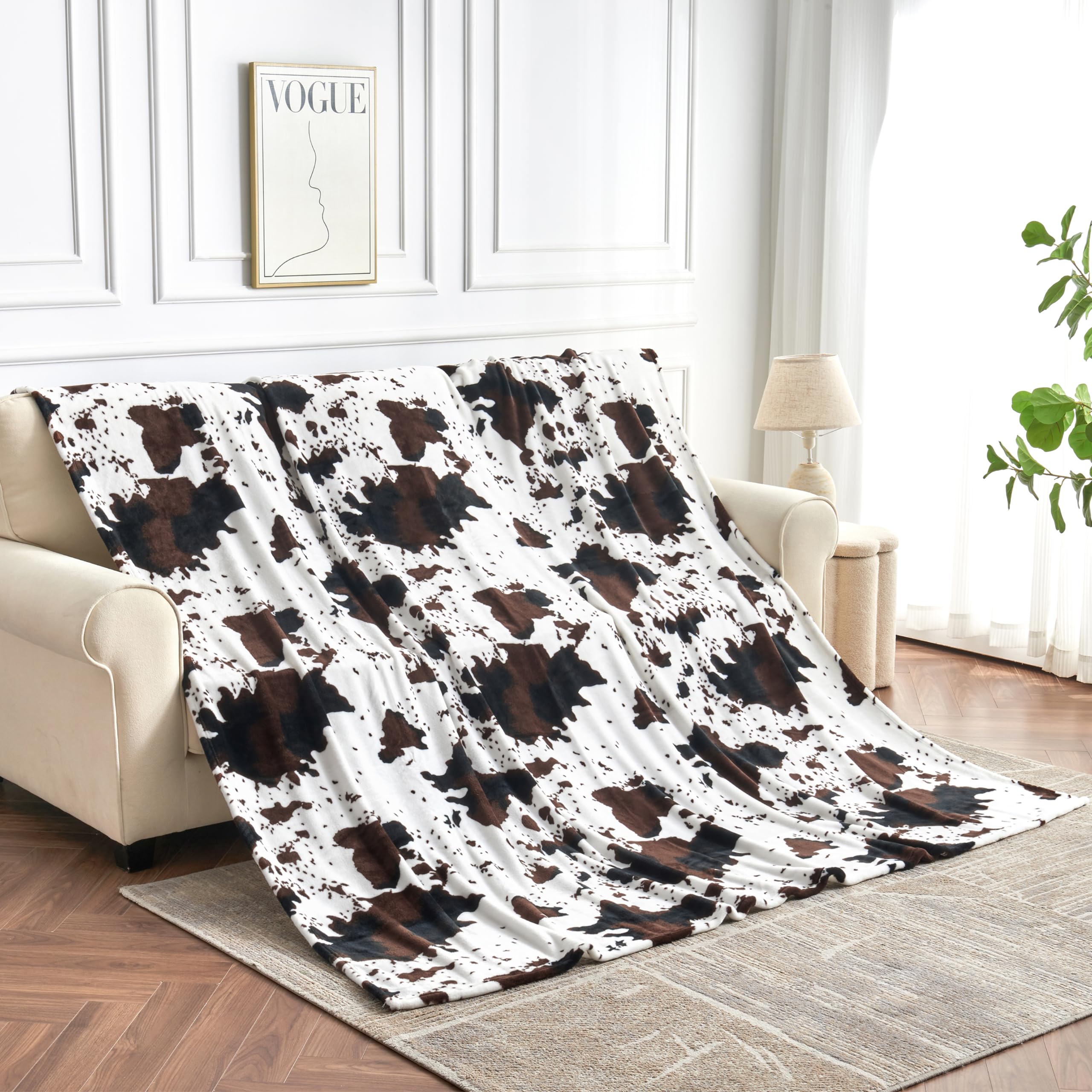 Edenleaf folded blanket next to ruler demonstrating 90x90 size