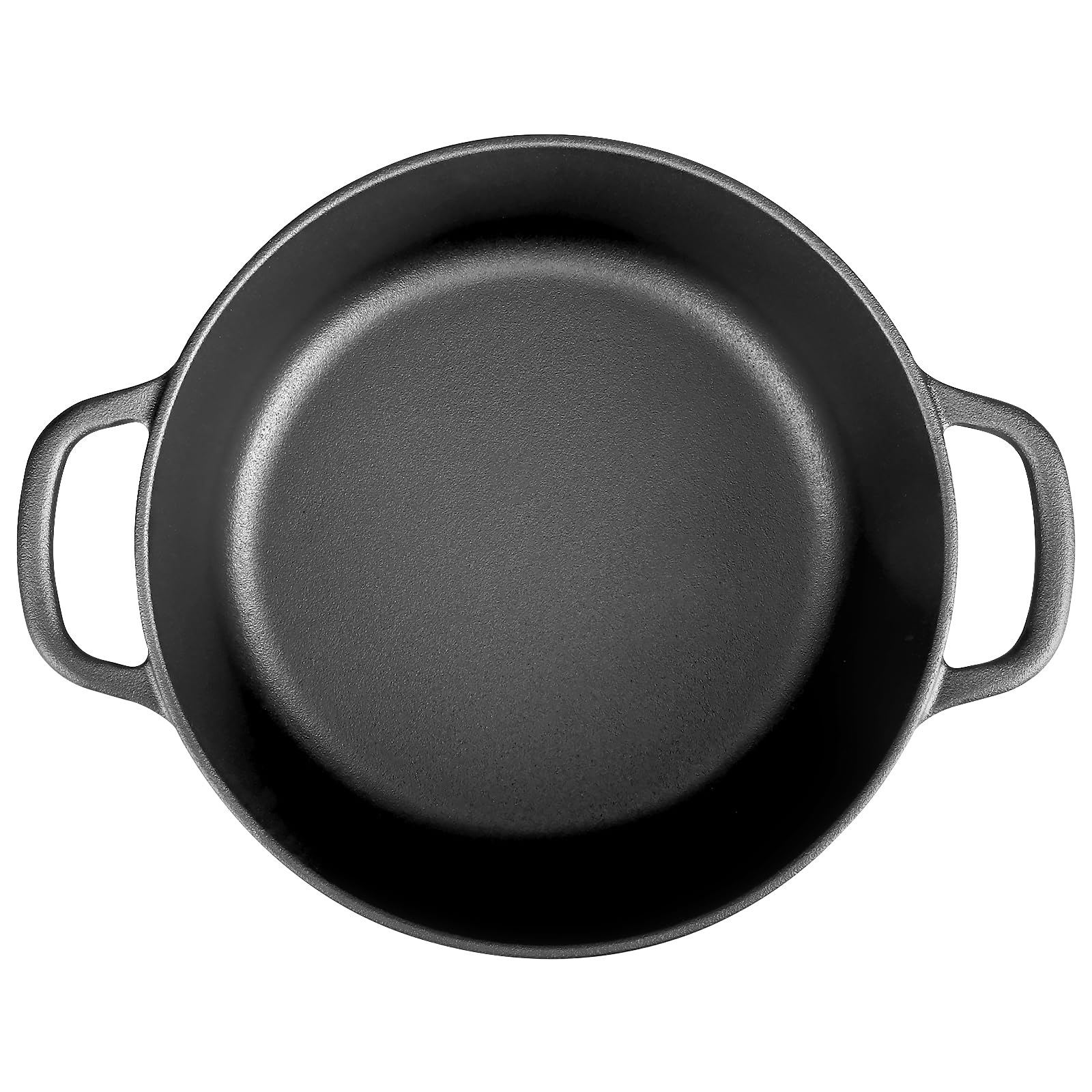EDGING CASTING dual handle detail, secure grip when transferring hot pot