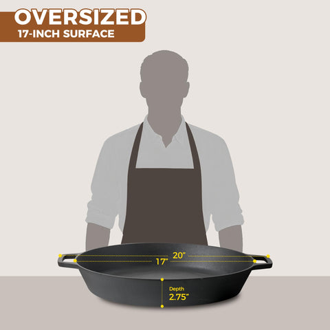 EDGING CASTING skillet in campsite setting for reliable campfire meal preparation