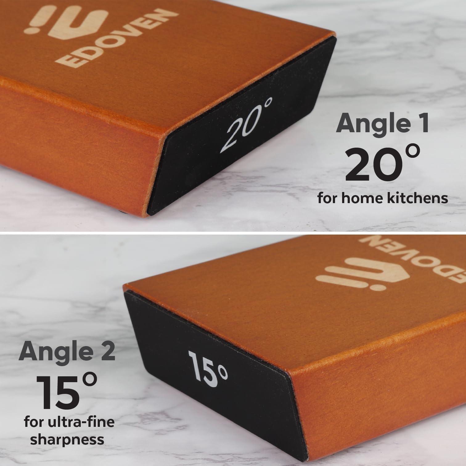 EDOVEN rolling cylinder detail highlighting smooth abrasion for controlled sharpening