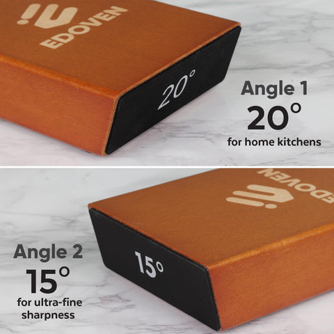 EDOVEN rolling cylinder detail highlighting smooth abrasion for controlled sharpening