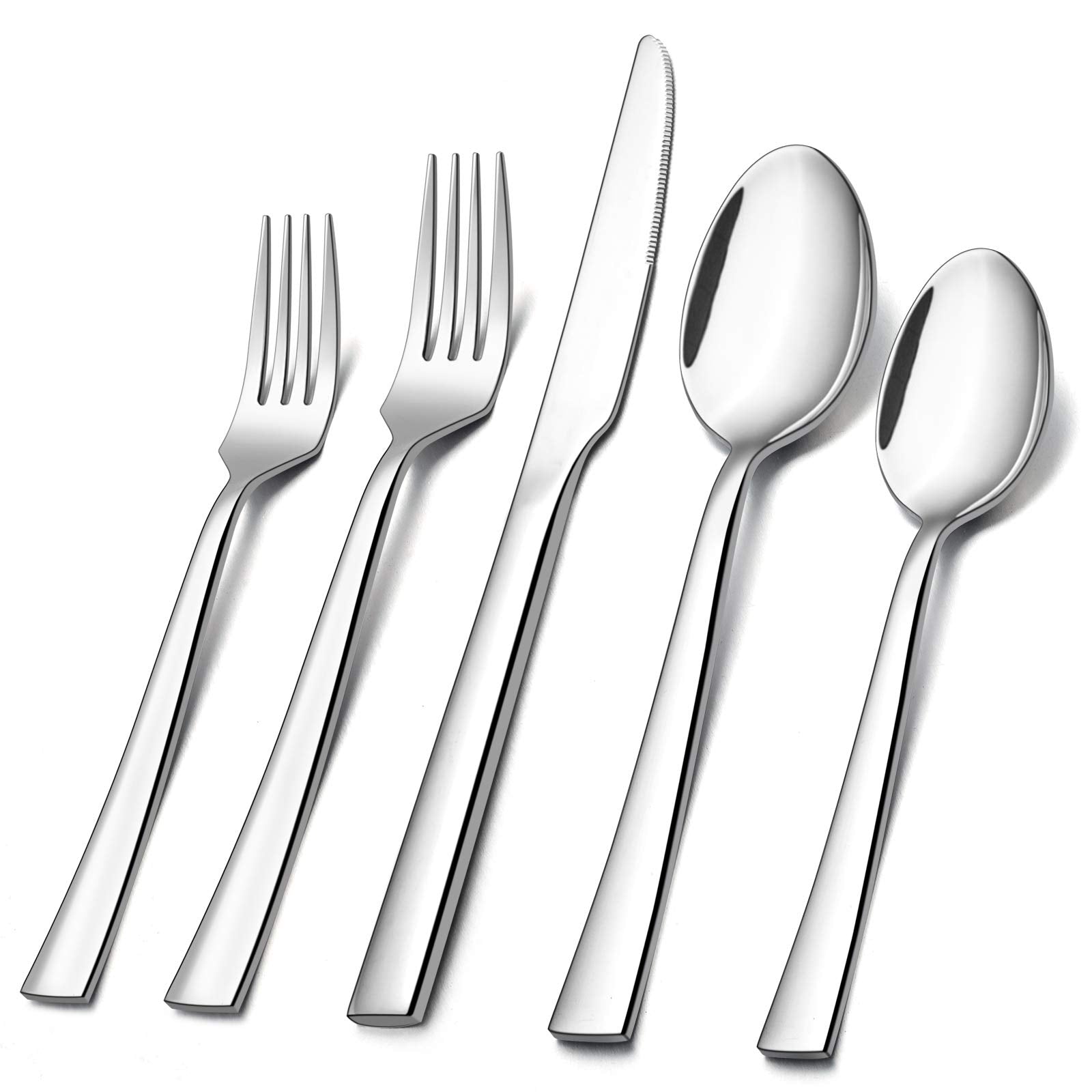 E-far front packaging showing full 60-piece set and service for twelve