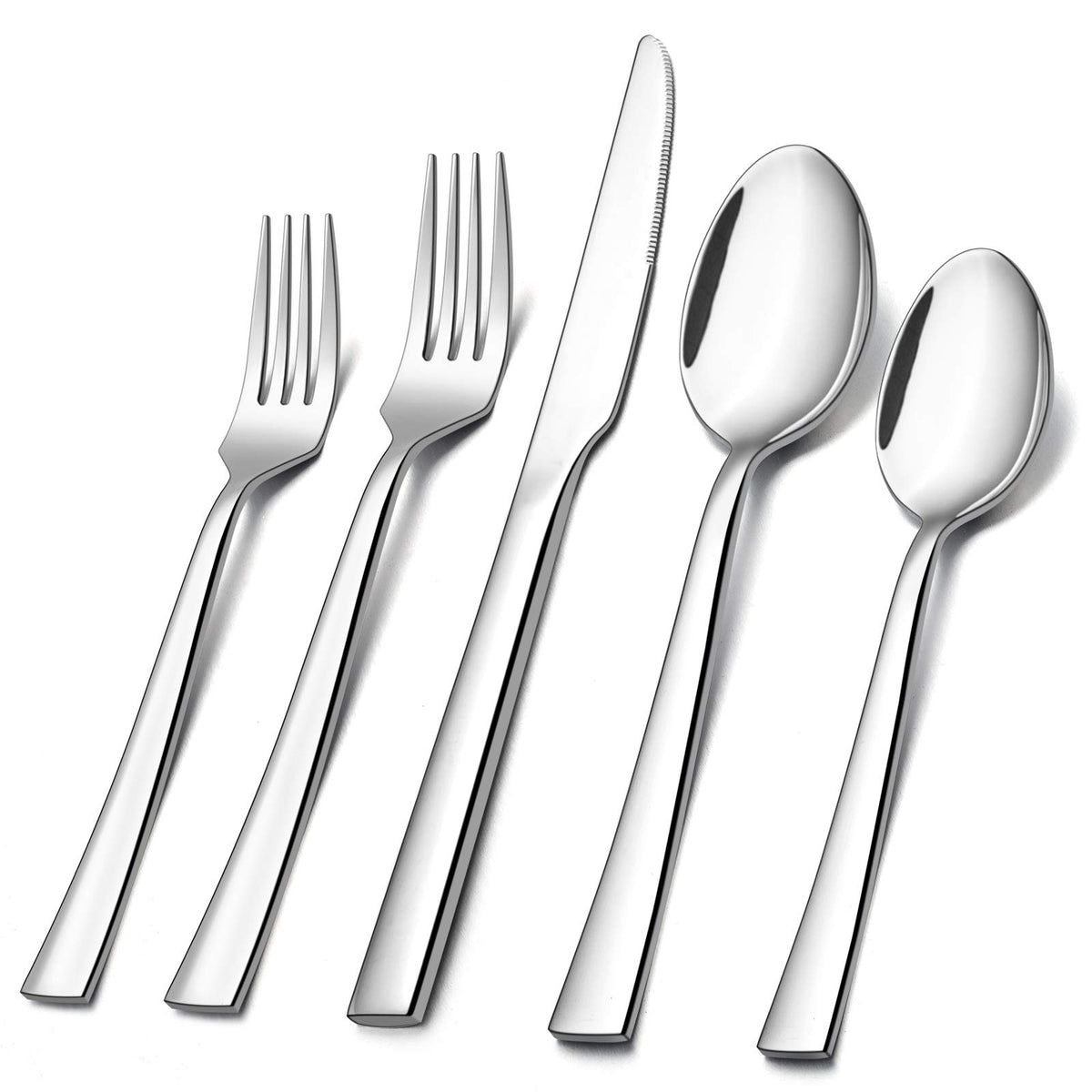 E-far front packaging showing full 60-piece set and service for twelve