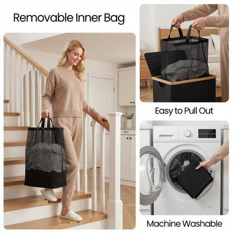 efluky collapsed flat for compact storage saving space when not in use