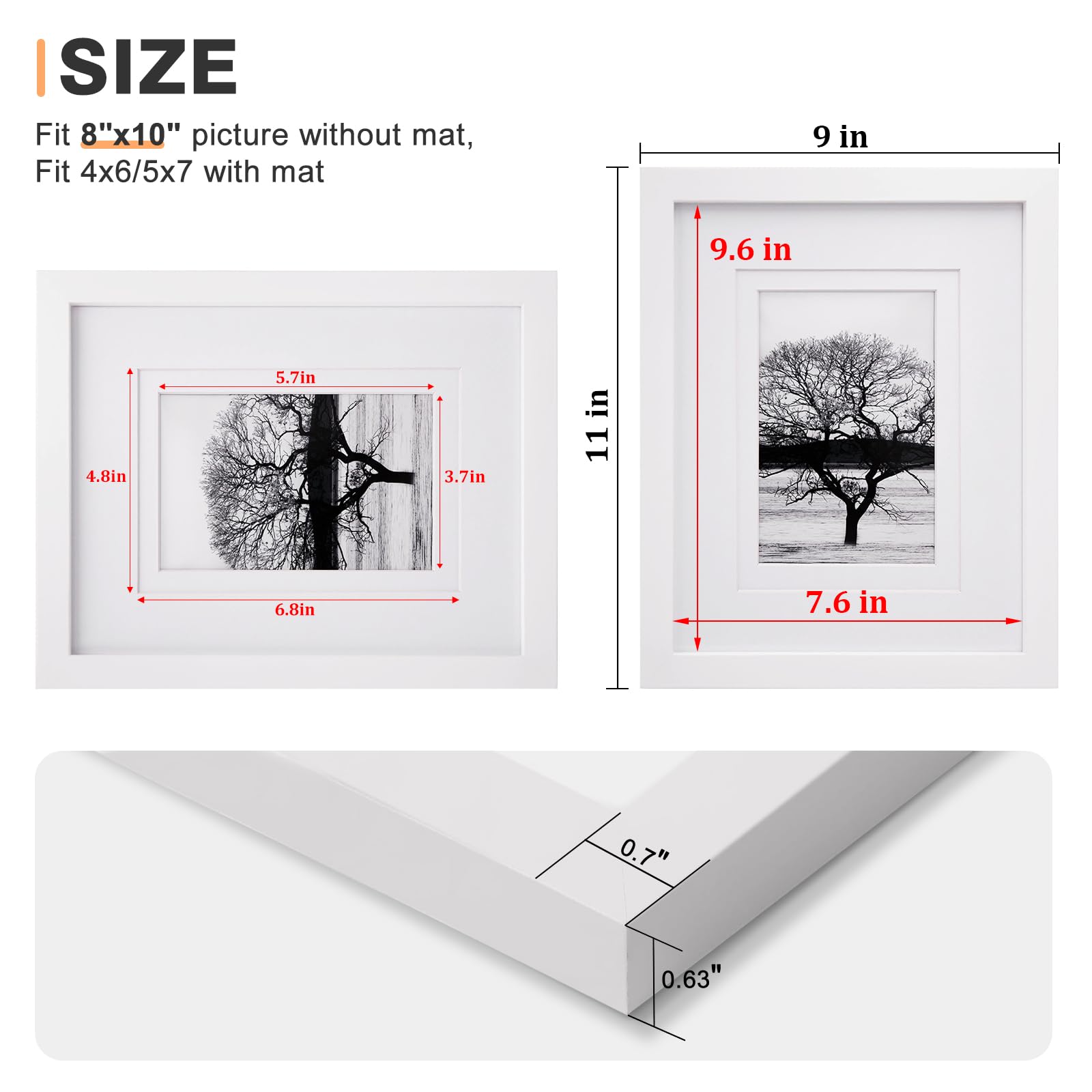 Egofine plexiglass close-up protecting photo with lightweight safety
