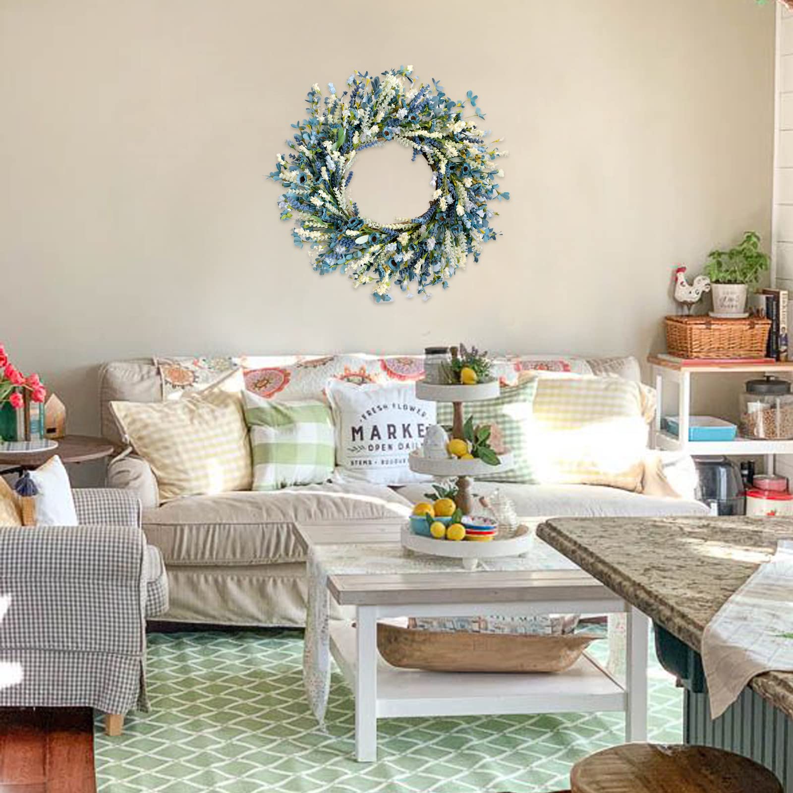 egolot styled on indoor mantel showing coastal farmhouse look and room-enhancing effect