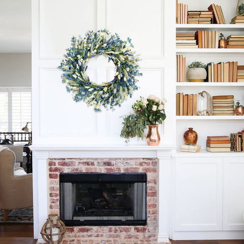 egolot wreath used on wedding chair offering romantic accent and easy attachment