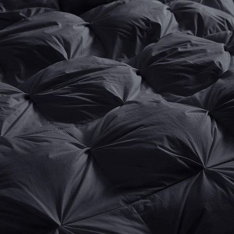 EGYPTIAN BEDDING baffle-box interior detail demonstrating even loft distribution