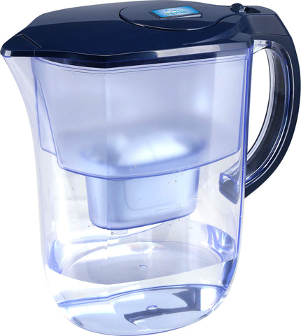 EHM pitcher front view showing full 3.8L capacity and clear BPA-free body for easy hydration