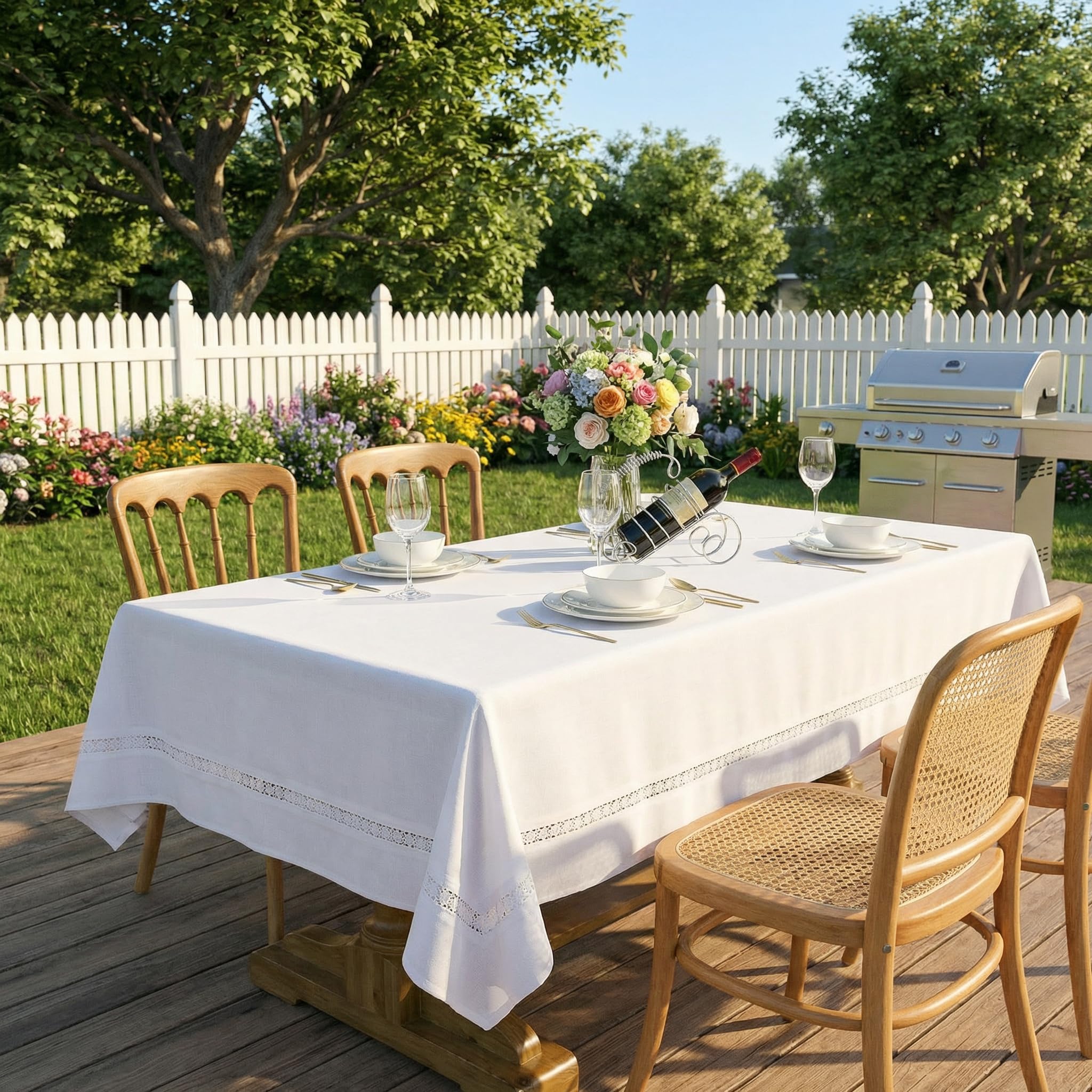 EHouseHome lace edge detail highlighting decorative and elegant finish