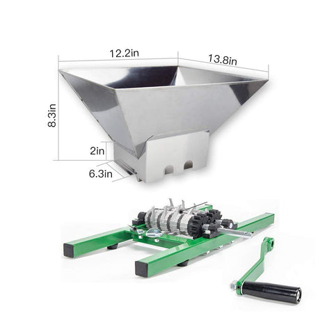 EJWOX scale comparison with hands demonstrating size and easy handling benefit