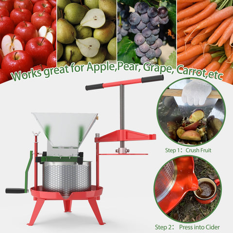 EJWOX table mounted in use with fruit being fed to save time benefit